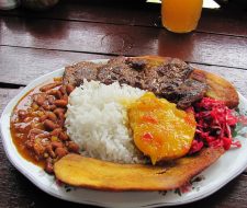 Columbian Meal | Big Five Tours