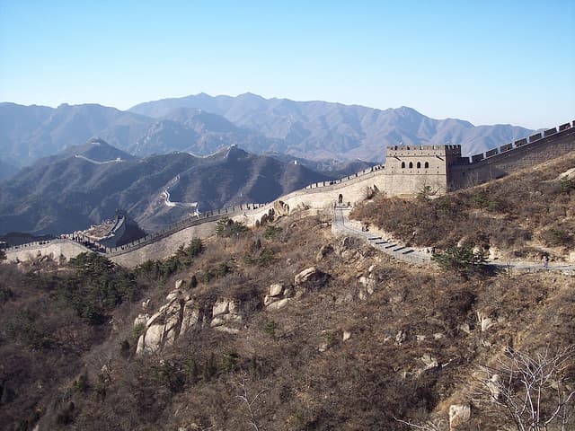 Big Five Visit The Great Wall of China